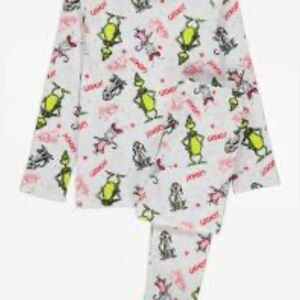 George Grinch Theme Pajama Set Sz 6-7